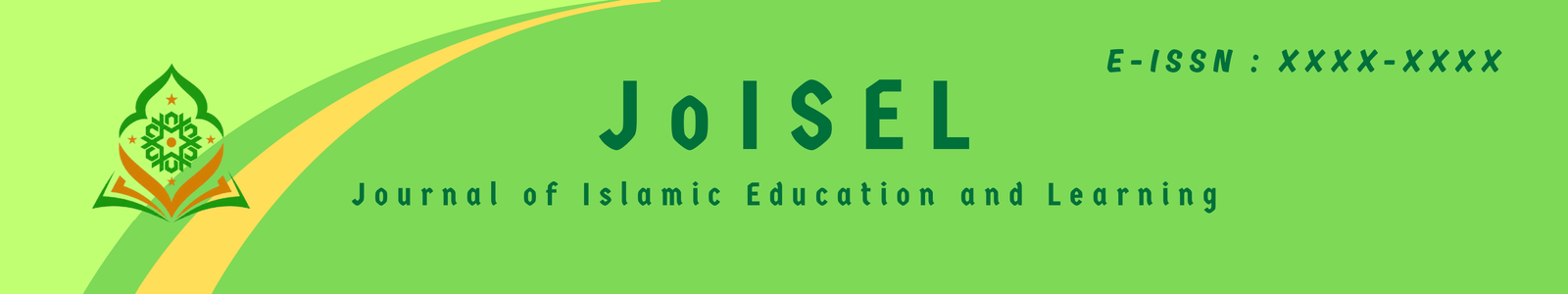 Journal of Islamic Education and Learning