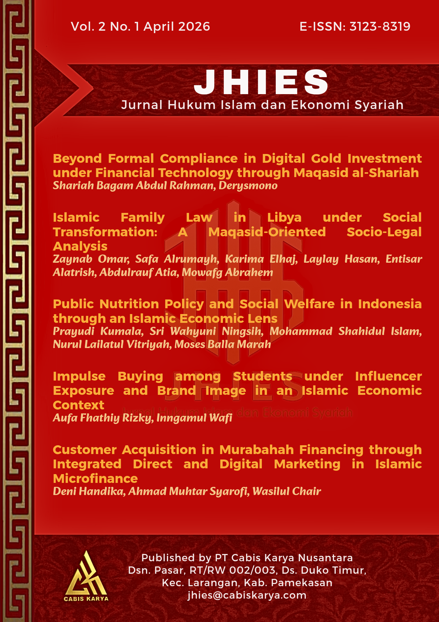 					View Vol. 2 No. 1 (2026): April Edition
				